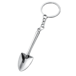 Novelty Ceremonial Shovel Key Ring