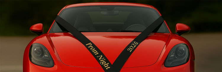 Ribbons For Sports Cars For Prom Nights