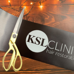 Branded Wide Ribbons With Scissors For A Grand Opening