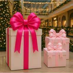 Large Oversized Gift Box Bow