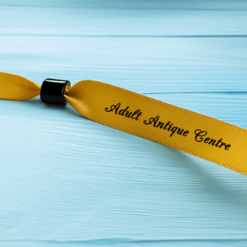 Antique Gold Festival Printed Wristband