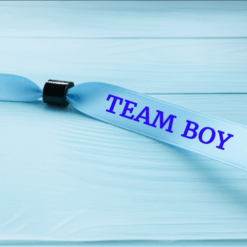 Basby Blue Festival Printed Wristbands