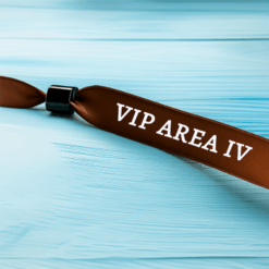 Brown Festival Printed Wristband