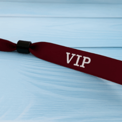 Claret Festival VIP Wristbands