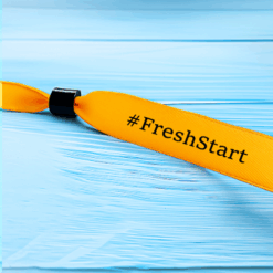 Marigold Orange Festival Printed wristbands