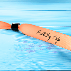 Peach Festival Printed wristband