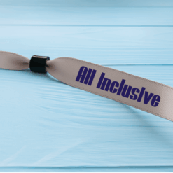 Rose Gold Festival Printed Wristbands