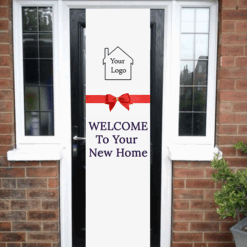 New Home Welcome Door Banner