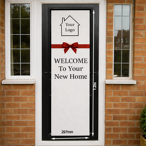 New Home Welcome Door Banner