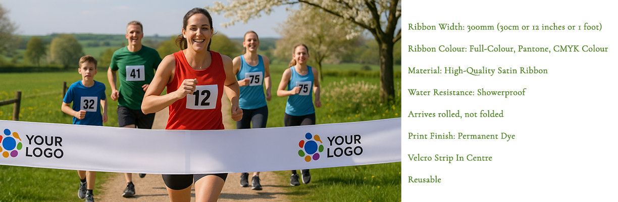 Winners Finish Line Ribbon