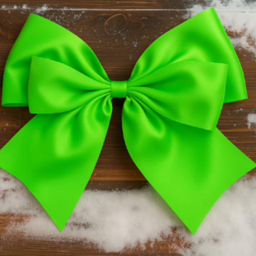 Neon Green XL Gift Bow