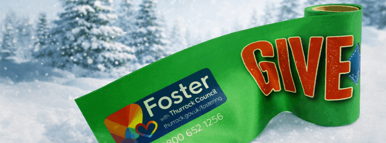 Full Colour RGB Pantone RAL Colour Matched Designed Branded Ribbons Next Day Delivery