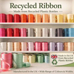 Recycled Double Faced Satin Ribbon