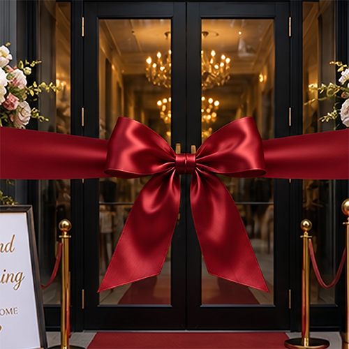 290mm wide satin extra wide ribbons for grand openings and big bows