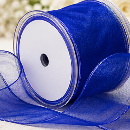 Luxury Wired Organza Ribbon for Bows, Gift Wrapping & Event Décor
