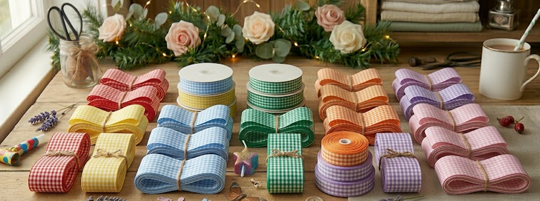 Gingham Ribbons Hero Image