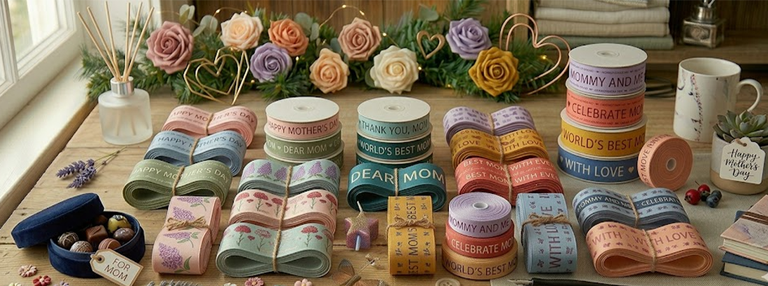 Mothers Day Printed Ribbons_