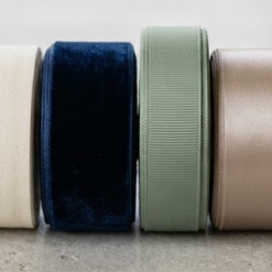 Plain Rolls of Ribbons