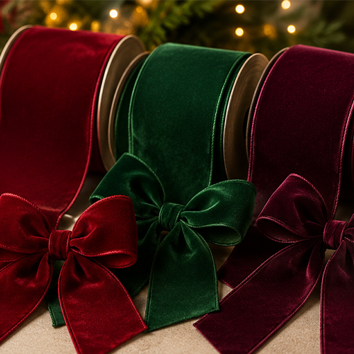 Wired Velvet Ribbon