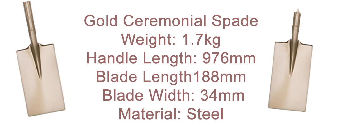 Gold Ceremonial Spade 4