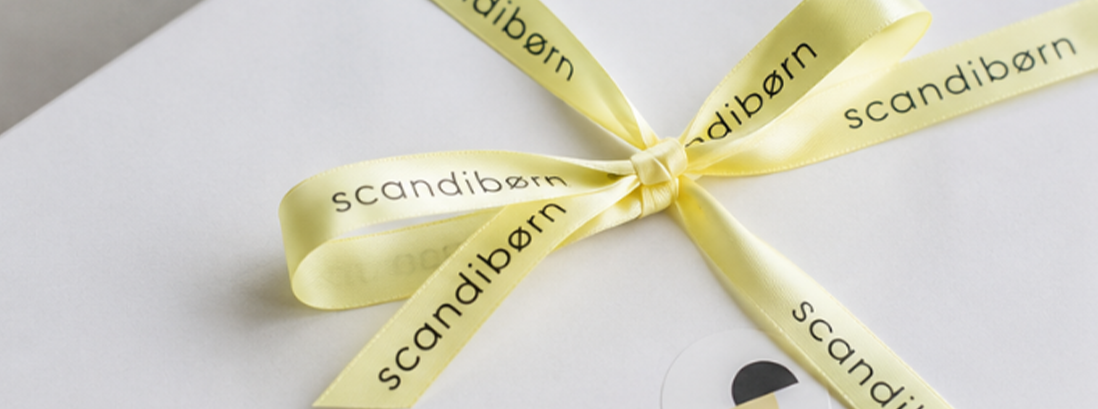 Lemon Ribbon Custom branded Print for scandiborn