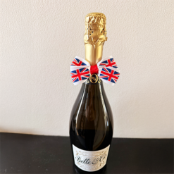Union Jack Satin Ribbon Bow
