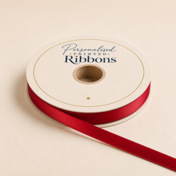 Satin Plain Ribbon – 10mm wide, 100m Wholesale Rolls