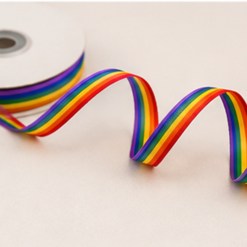 10mm Rainbow Ribbon