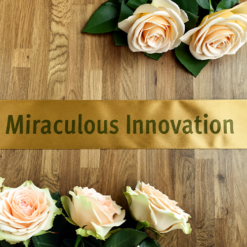 Personalised Antique Gold Satin Ribbon – Logo & Text Printing - Image 4