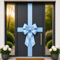 Branded Door Bow & Ribbon Kit – Custom Logo Print - Image 18