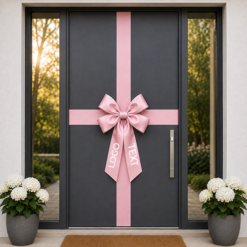 Branded Door Bow & Ribbon Kit – Custom Logo Print - Image 6