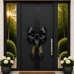 Branded Door Bow & Ribbon Kit – Custom Logo Print - Image 36