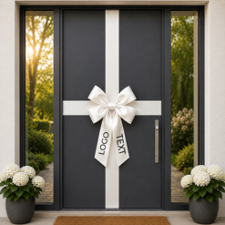 Branded Door Bow & Ribbon Kit – Custom Logo Print - Image 10