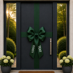 Branded Door Bow & Ribbon Kit – Custom Logo Print - Image 30