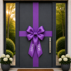 Branded Door Bow & Ribbon Kit – Custom Logo Print - Image 32