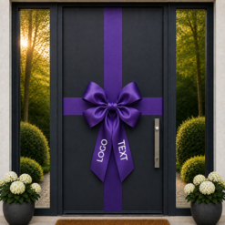 Branded Door Bow & Ribbon Kit – Custom Logo Print - Image 33