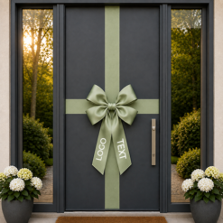 Branded Door Bow & Ribbon Kit – Custom Logo Print - Image 24
