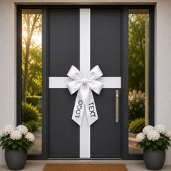 Branded Door Bow & Ribbon Kit – Custom Logo Print - Image 9