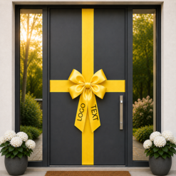 Branded Door Bow & Ribbon Kit – Custom Logo Print - Image 13
