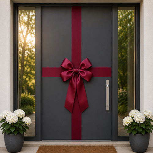 Door Ribbon & Bow Decorating Kit – 40+ Colours - Image 6