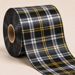Custom Printed Tartan Ribbon – Bespoke Full-Colour Design - Image 6