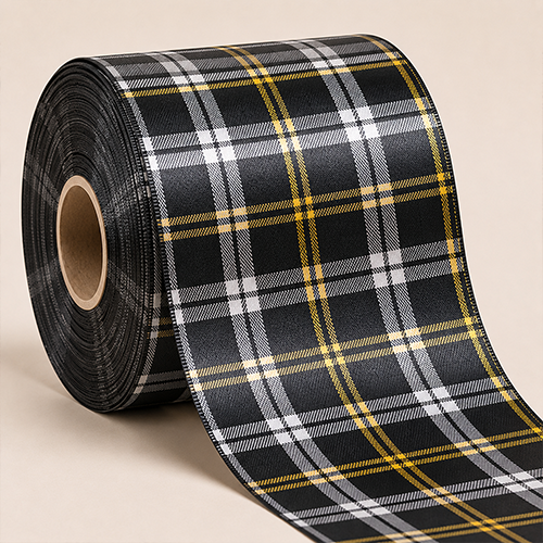Custom Printed Tartan Ribbon – Bespoke Full-Colour Design - Image 6