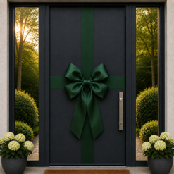 Door Ribbon & Bow Decorating Kit – 40+ Colours - Image 30