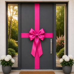 Door Ribbon & Bow Decorating Kit – 40+ Colours - Image 8