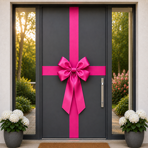 Door Ribbon & Bow Decorating Kit – 40+ Colours - Image 8