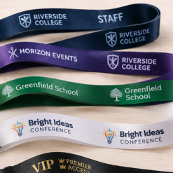 Custom Printed Lanyards with Clips