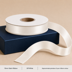 15mm Double-Faced Satin Ribbon – 100m Rolls - Image 37