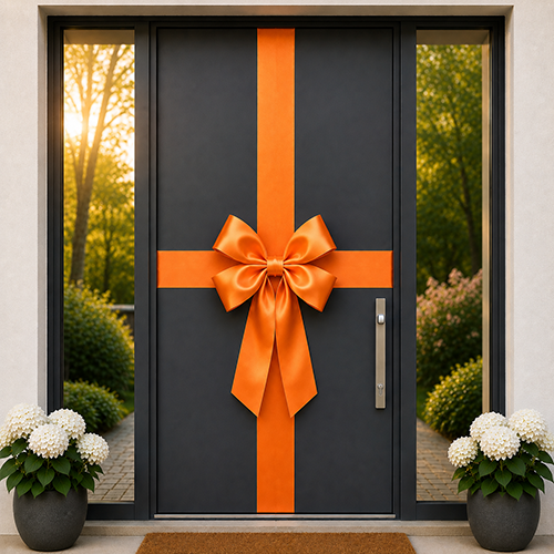 Door Ribbon & Bow Decorating Kit – 40+ Colours - Image 14