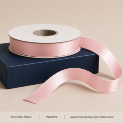 15mm Double-Faced Satin Ribbon – 100m Rolls - Image 44