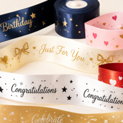 Ready-Made Printed Ribbons for Gifts, Events & Celebrations